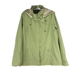 White Stag Women's Light Weight Jacket Size XL Green